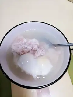 Eggcake soup