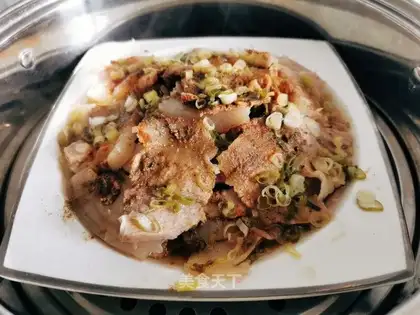 Steaming meat