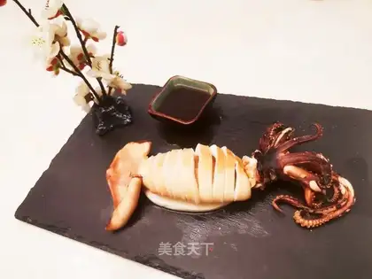 Roasted squid