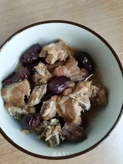 Red dates evaporated ribs