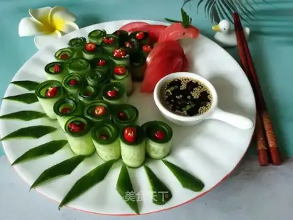 Cold Peacock cucumber
