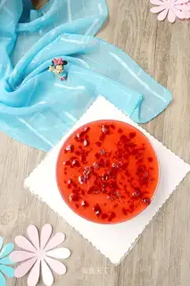 Twinberry mousse cake