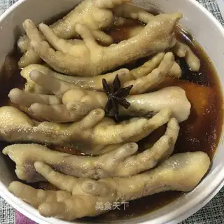 Chicken claw dry