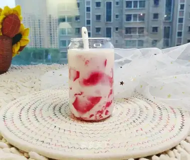 Watermelon freezes on milk