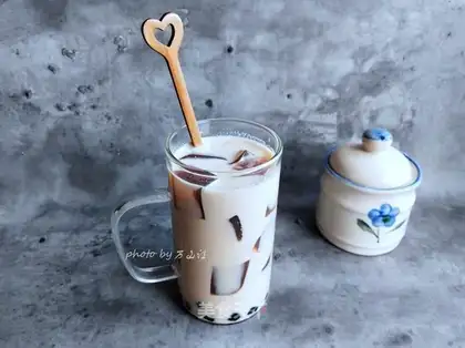 Black Diamond Pearl Milk Tea