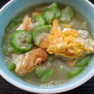 Smelt egg soup