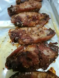 Roasted chicken wings
