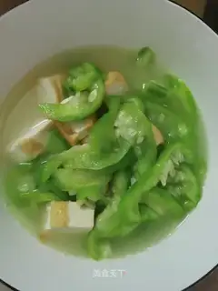 Tofu soup