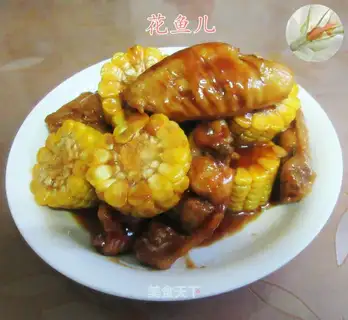 Sweet corn fried chicken wings