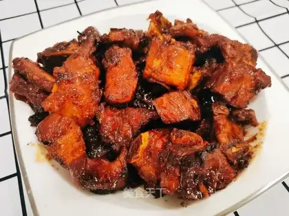 Red burn ribs