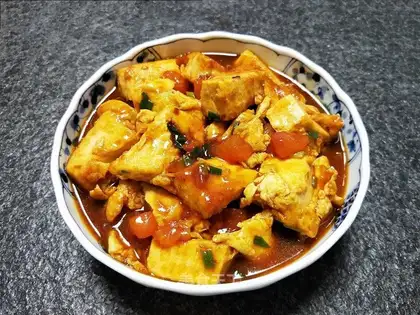 Egg fried tofu