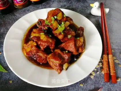 Sugar vinegar ribs