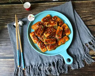 Thai sweet tofu