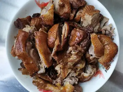 Roasted ducks