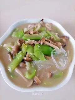 Crab mushrooms and smelts