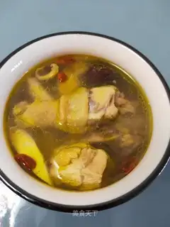 Coconut chicken soup