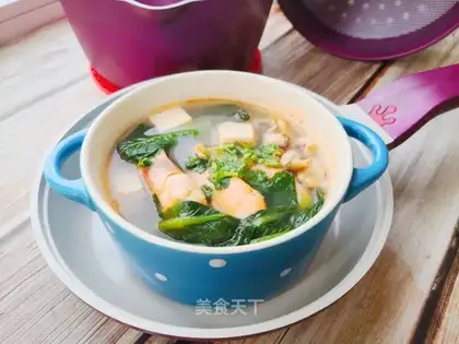 Fresh seafood soup