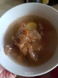 Beef skating soup