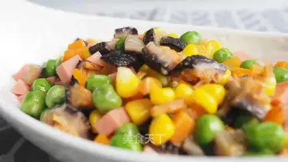 Zinced corn