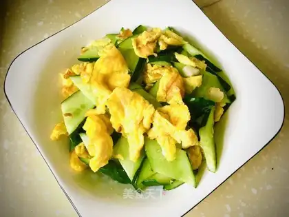 Eggs made from cucumbers
