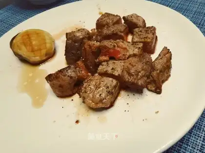Fried steak