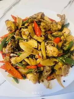 Ginger chili chicken