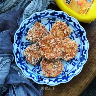Gold shrimp meatloaf