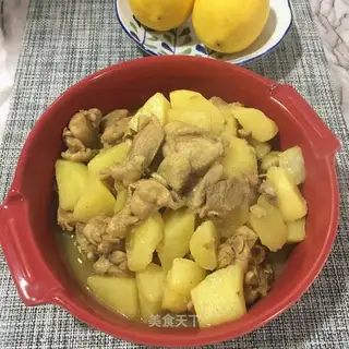 Curry potato chicken