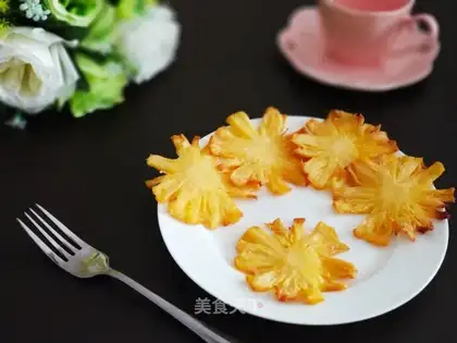 Roast pineapple
