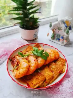 Spicy tofu shrimp