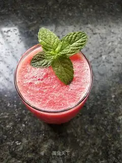 Fresh watermelon juice