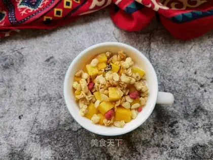 Peach-cup yogurt