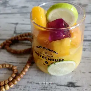 Peach bubble