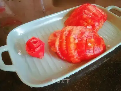 Sugar with tomatoes