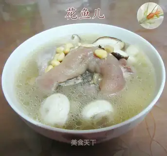 Soybeans and hoove soup