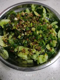A cucumber with a cold stick