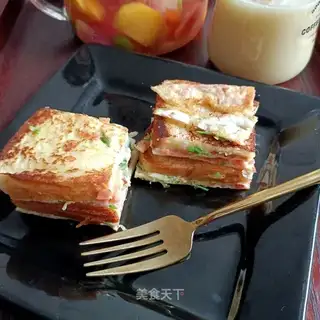 Goose egg toast