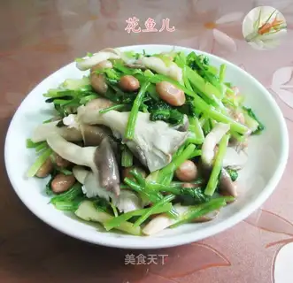 The peanut rice show, the fungus celery