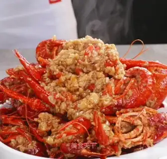 Garlic lobster