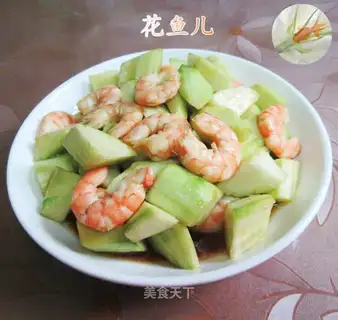 Shrimp cucumber