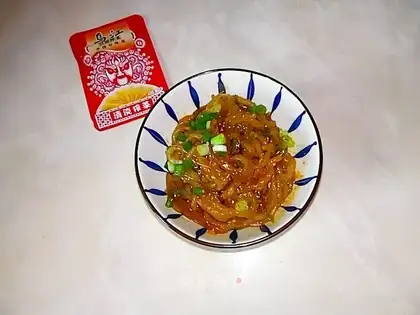 Seaweed silk and sour powder