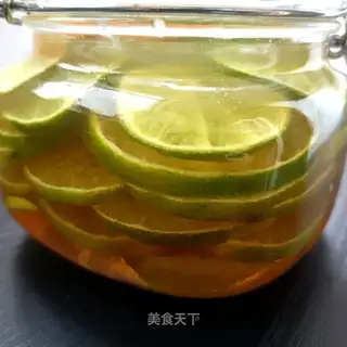 Honey pickled lemonade