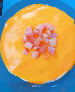 Peaches cakes