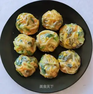 Rainbow vegetable balls
