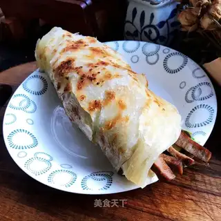 Steak egg grab cake