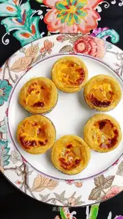 Peach omelet