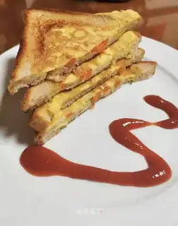 Toast and egg burn
