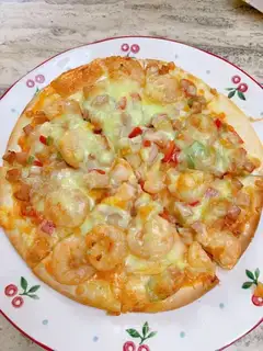 Shrimp pizza