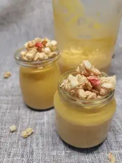 Pumpkin oatmeal shake