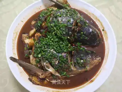 They burn fish heads